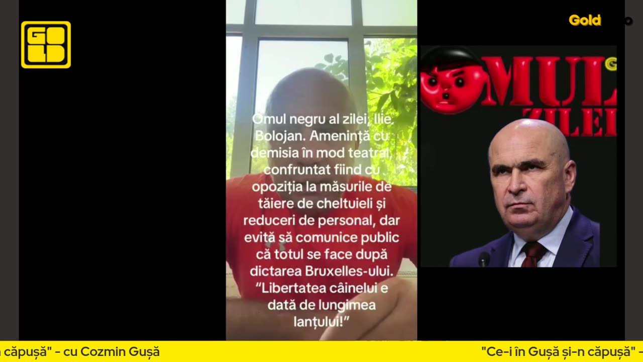 Omul negru al zilei, Ilie Bolojan