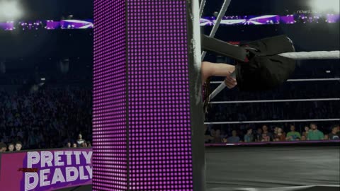 wwe 2k25 224 universe Kairi Sane VS Sabrina Carpenter