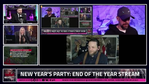 Thomas Rousseau of Patriot Front on Red Ice TV's New Year Stream 2