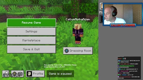 ayupcc - Callum's Corner - 20/07/25 - Completing Minecraft New Beginnings
