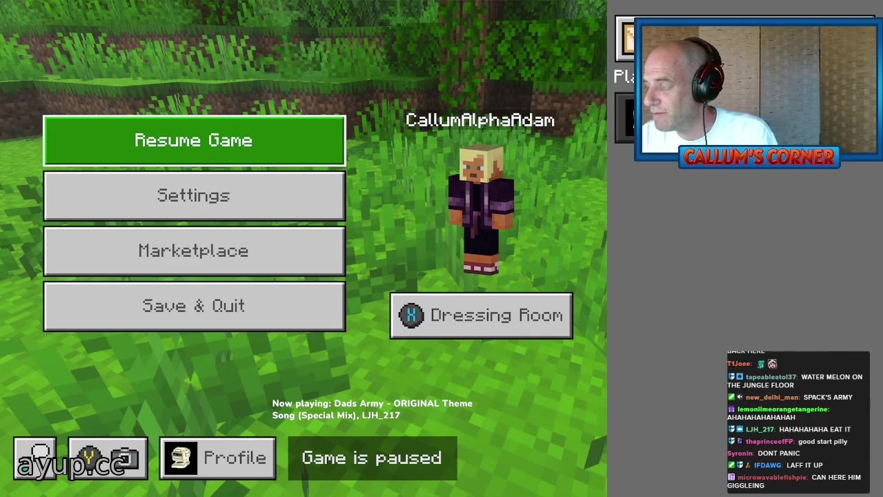 ayupcc - Callum's Corner - 20/07/25 - Completing Minecraft New Beginnings