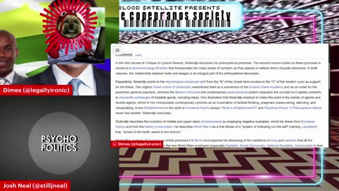 Josh Neal Interview [on Conspiracy Theories and Psychopolitics] - Blood $atellite