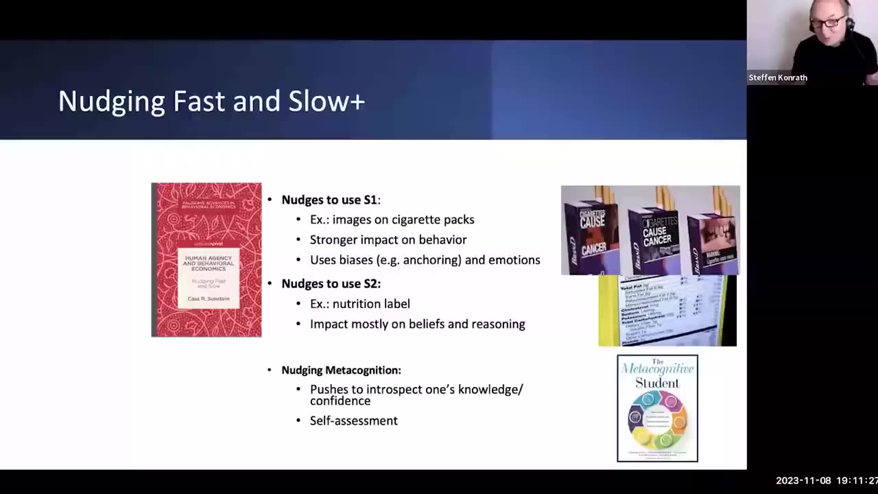 "Nudging" - Using AI to guide people's behavior in a positive direction - Marianna B. Ganapini is an associate philosophy professor at Union College (USA)