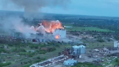 TOS Thermobaric Barrage Hits Volchansk