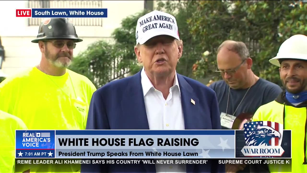 POTUS ON STRIKING IRAN