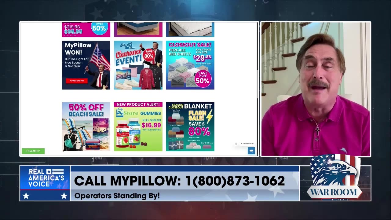 FINAL HOURS: Mike Lindell On Mega Sale For WarRoom Posse