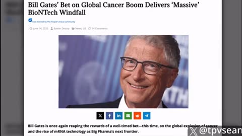 CHem trails and Gates Foundation ..