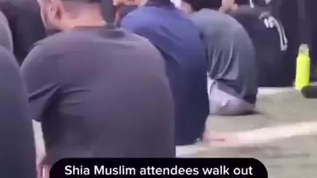 Walk out from majlis