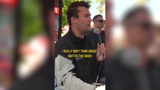 Charlie Kirk Defends Student Who Refused to Comply 👏