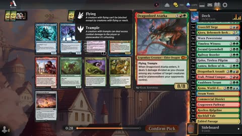 Magic the Gathering Arena Chromatic Cube