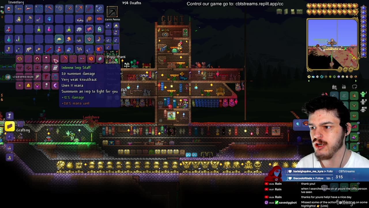 SIMS 4 🏡🎮 ALL DLC Crowd Control ⚠ House is Dead! ☠ Then Terraria MM Hard 🌋 CC Chaos Welcome 🎭