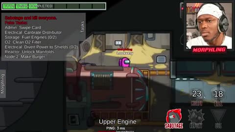 SIDEMEN AMONG US SANDWORM ROLE: DIG UNDER THE MAP TO WIN