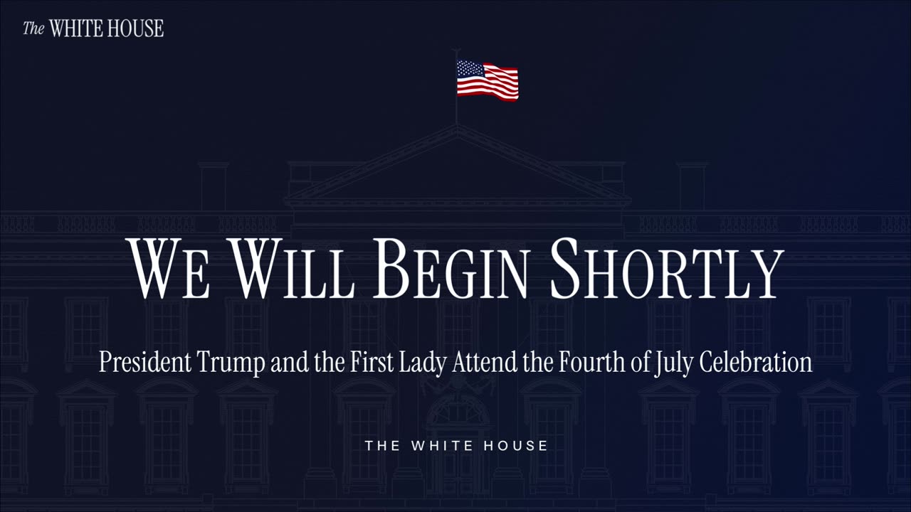 President Trump and the First Lady Attend the Fourth of July Celebration