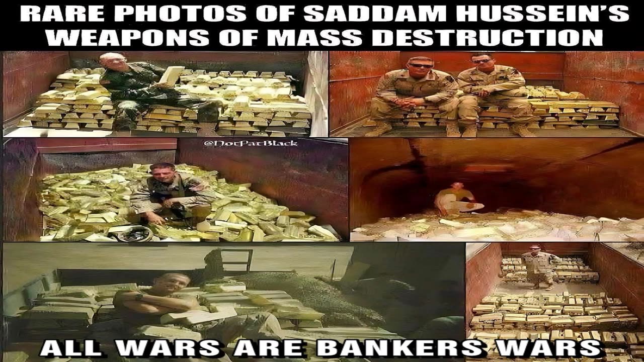 RARE PHOTOS OF SADDAM HUSSEIN'S