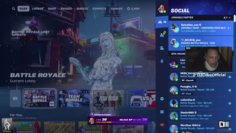 🔴 #Live [GR/EN] 🎮: Fortnite dike mu!!! | Follow me @ social: @DJCokeOfficial | !addme !social |