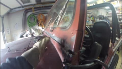 Jeep CJ5 - Rusted body repair part 3