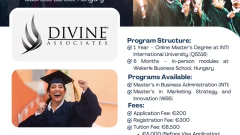Dual Award Master’s Program by Divine Associates Ltd: Your Global Gateway to Success