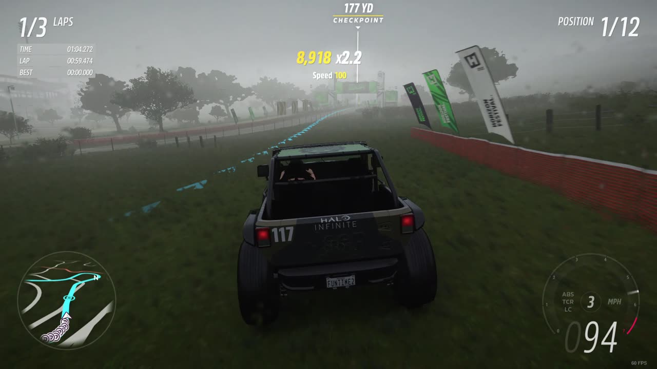 Forza Horizon 5 - Estadio Cross Country Circuit in a Jeep Trailcat!