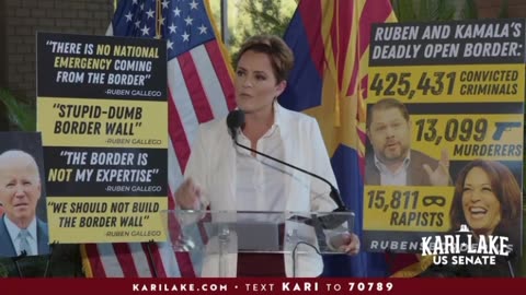 FLASHBACK: Kari Lake SLAMS Ruben Gallego’s record, says he’s not an Arizona resident (9/28/24)