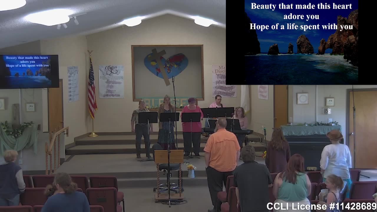 Sunday Service at Moose Creek Baptist 7-27-2025