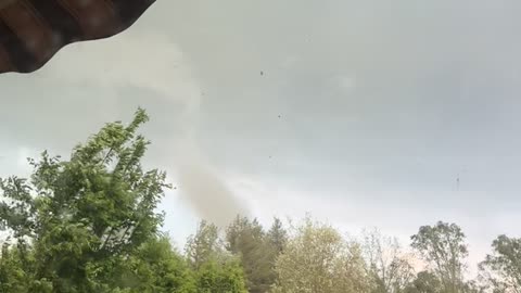 Tornado Going Through Bloomington Indiana