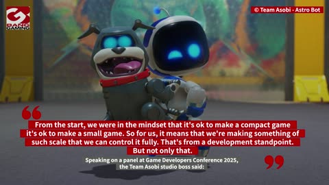 Astro Bot head insists ‘it’s ok to make a small game’ as industry battles financial woes