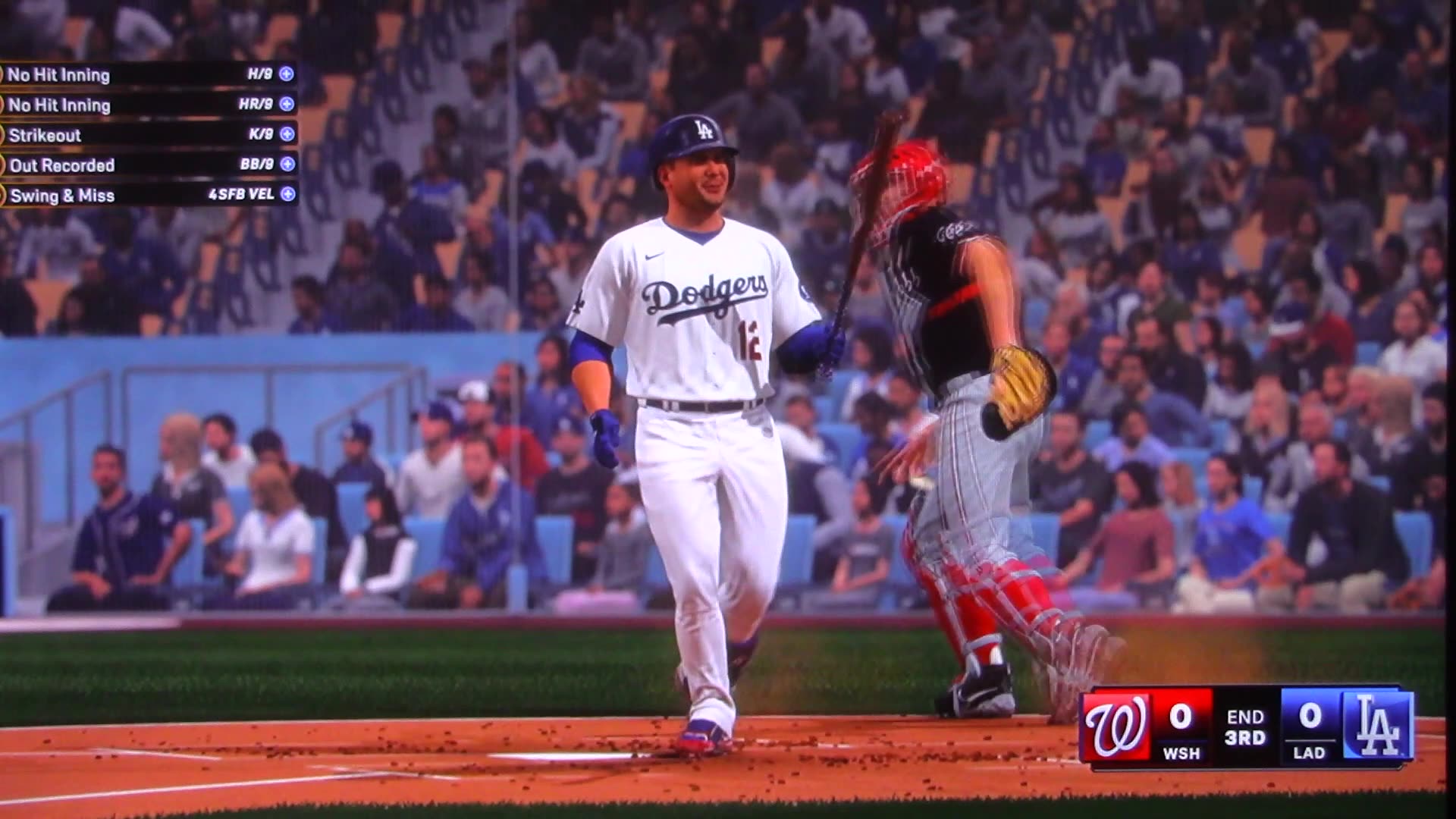 MLB The Show: Washington Nationals vs Los Angeles Dodgers (S19 G17)