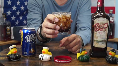 Arthur Zicker - Bayou Spiced Rum & Dr Pepper Dark Berry Soda