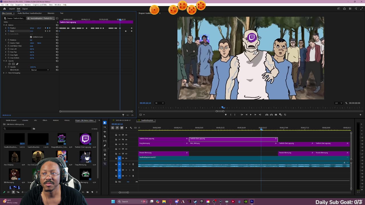 Doing some editing then some gaming.