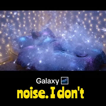 Galaxy Bed In Real Life!