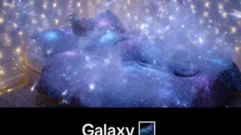 Galaxy Bed In Real Life!