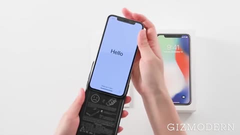 Smart iPhone X Battery Case Supporting Wireless Charging