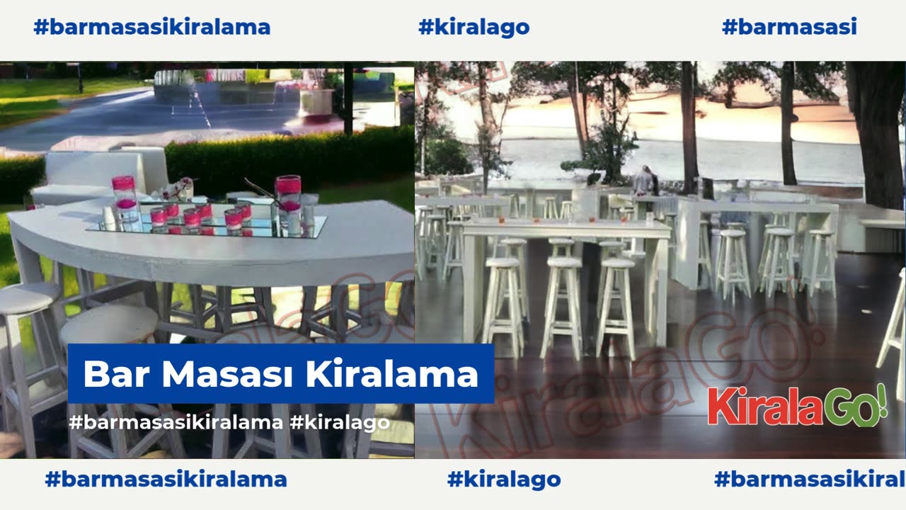 bar masasi kiralama