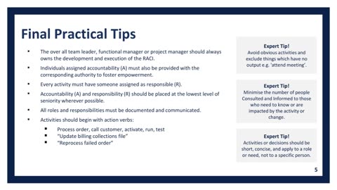 RACI Made Simple (Part 4): Clarify Roles. Eliminate Confusion. | High Impact Academy