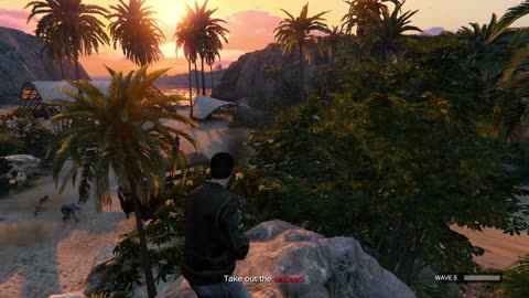 GTA 5, Cayo Perico, showing awards