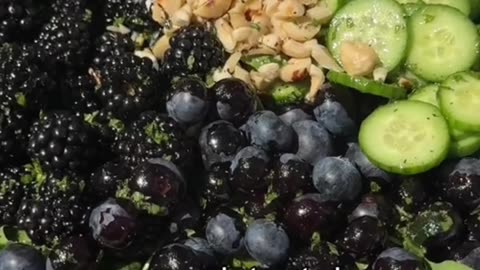 Blackberry, Avocado & Arugula Salad