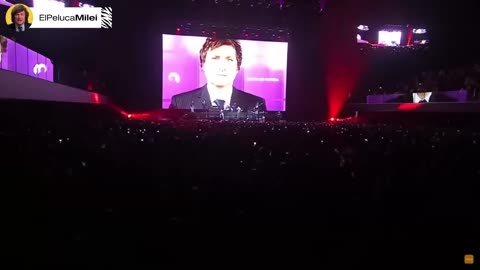 Javier Milei rock concert 25