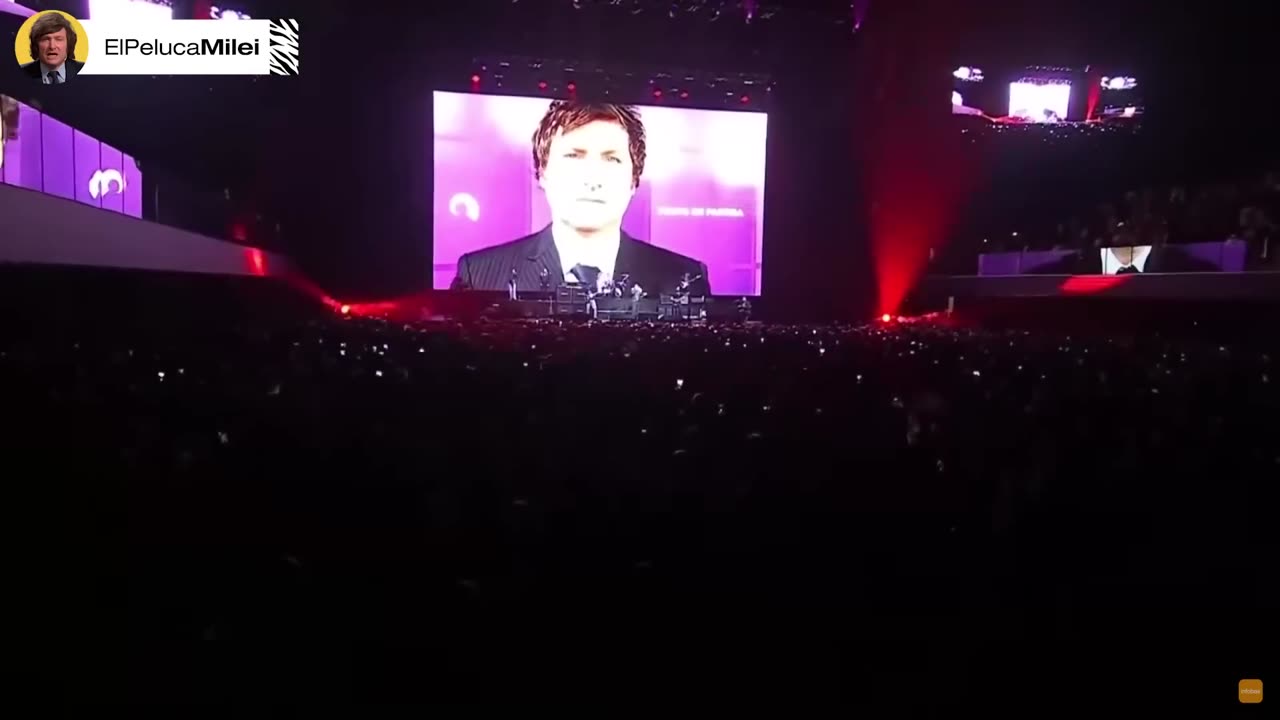 Javier Milei rock concert 25