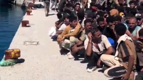 Migrants in europe spain