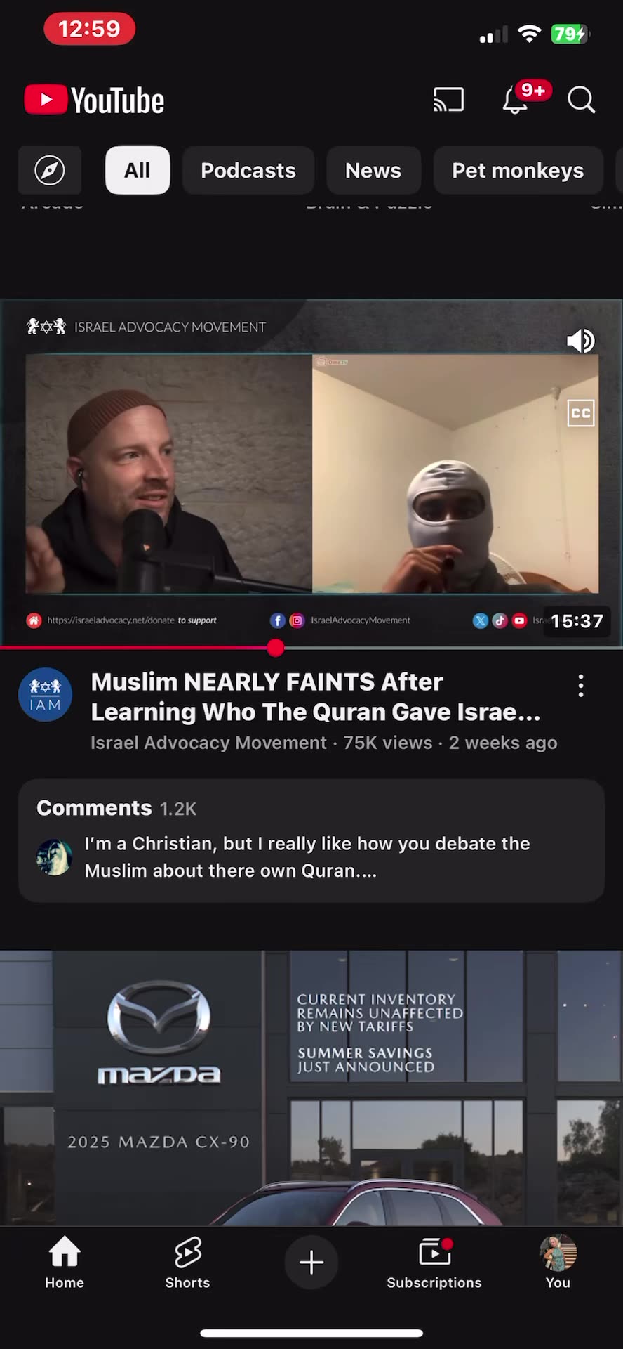 Quran says Allah assigned Israel to the Jews