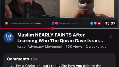Quran says Allah assigned Israel to the Jews