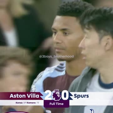 Highlights Aston Villa vs Tottenham