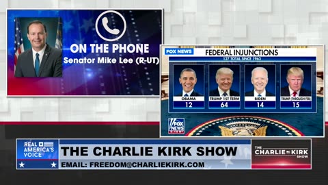 Sen. Lee Discusses the Judicial Injunctions Plaguing Trump 2.0: Should President Trump Ignore Them?