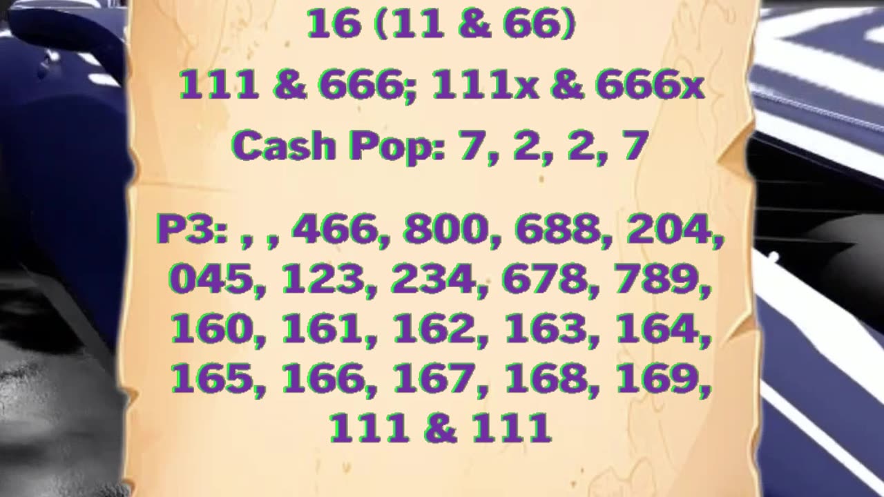 9-11 ANY YEAR Daily Date Numbers & TTT for Pick 2, 3, 4 & 5 Lotto Lottery Players