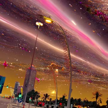 Metropolis Beneath the Cosmic Veil