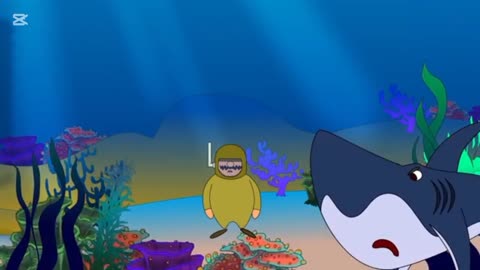 Shark attached | Funny Cartoon | Episode 7 | Kids Entertainment | Pak Info World"
