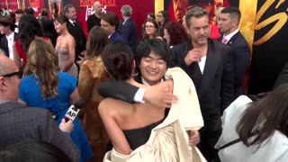'Karate Kid: Legends' stars hit red carpet for New York premiere
