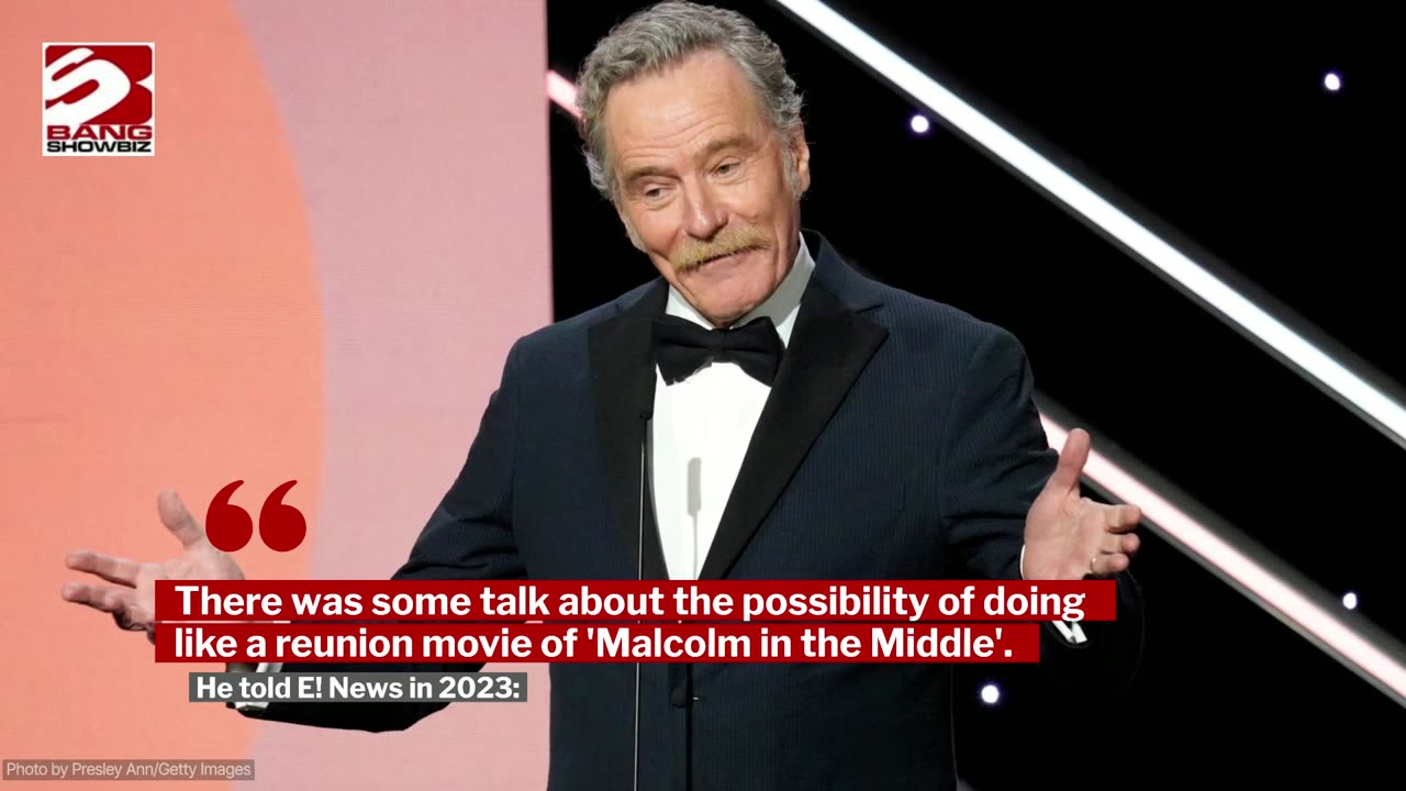Bryan Cranston 'missed' his Malcolm in the Middle character