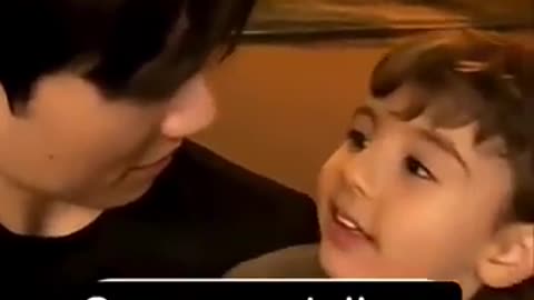 Amazing: Jungkook of BTS wife and son What's this new update today #jungkook#bts