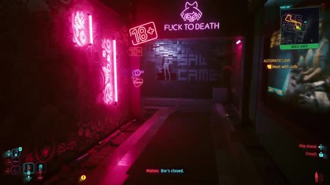 Cyberpunk 2077 Visit Lizzie's Bar